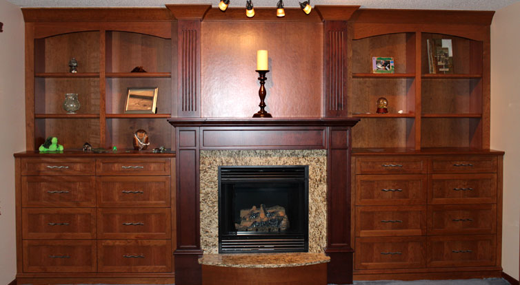 JC Cabinets, LLC Custom Living Rooms